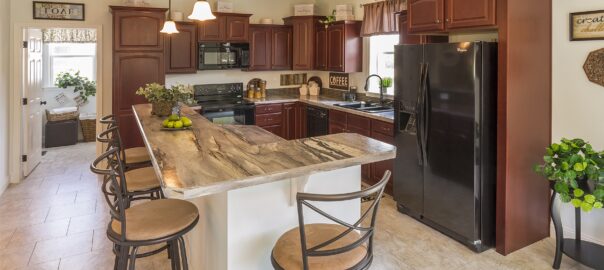 a new custom kitchen